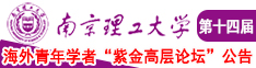 www操逼.南京理工大学第十四届海外青年学者紫金论坛诚邀海内外英才！